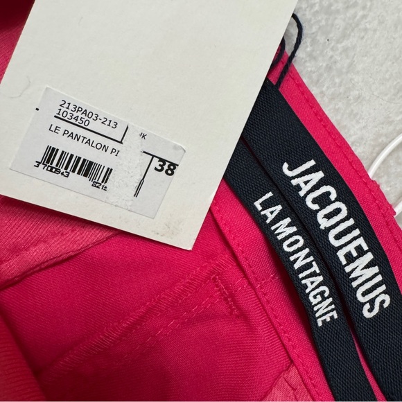 Jacquemus La Montagne sz FR 38 US 6 - 28 Pinu Pants Flare High Waist Wool Blend - Picture 7 of 12